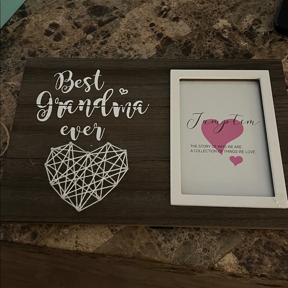Jumptem “Best Geandma Ever” Appreciation Photo Frame New In Box - Picture 1 of 4